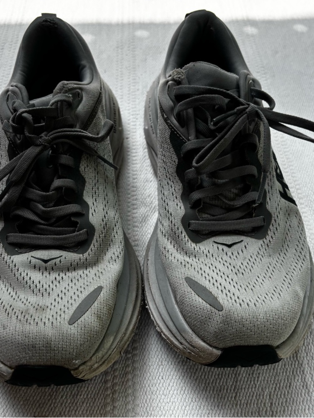 HOKA One One Bondi 3 Men’s Size 8.5D Running Shoes Gray - Picture 14 of 15